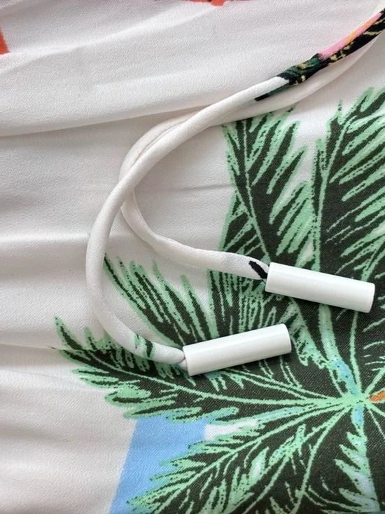 RACHEL ZOE Sunshine Paradise Tiered Maxi Skirt--NWT--M - Picture 7 of 12